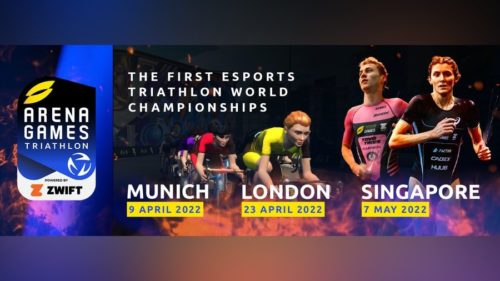 Monaco, Londra e Singapore, le tre città che ospiteranno gli eventi Arena Games Triathlon 2022 powered by Zwift